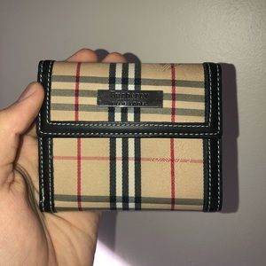 Burberry classic wallet men’s/women’s real vintage